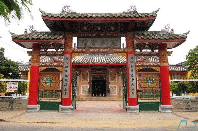 Hội quán Triều Châu là công trình kiến trúc vô cùng nổi tiếng 