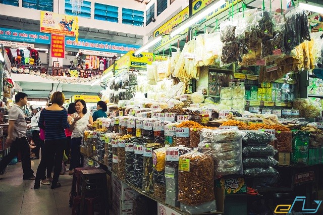 Chợ Hàn về đêm yên ắng lạ thường