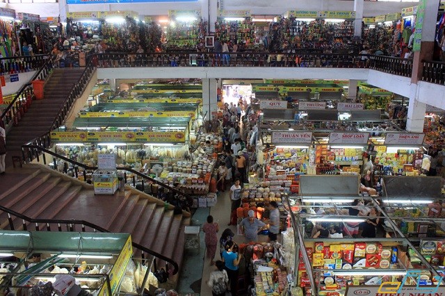 Chợ Hàn đà nẵng khu chợ bày bán hải sản và nhiều loại khác nữa