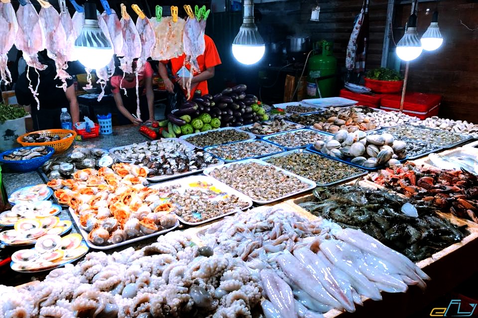 chợ đêm hải sản nha trang