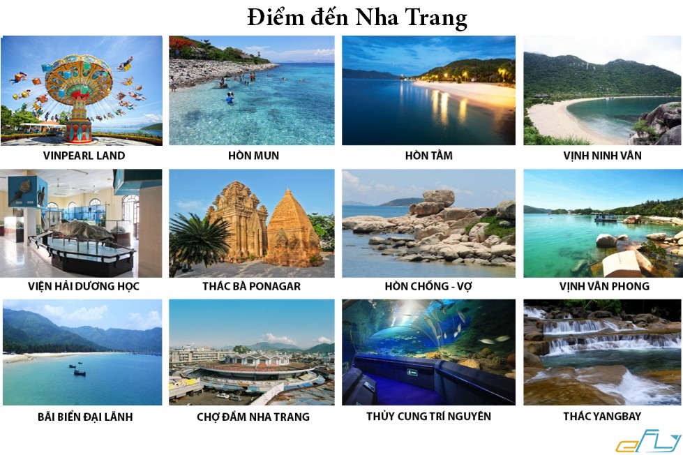 gợi ý điểm đến du lịch nha Trang
