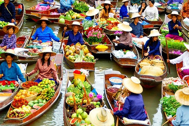 Danh sách các khu chợ nổi tiếng ở Thái Lan mê mẩn thực khách