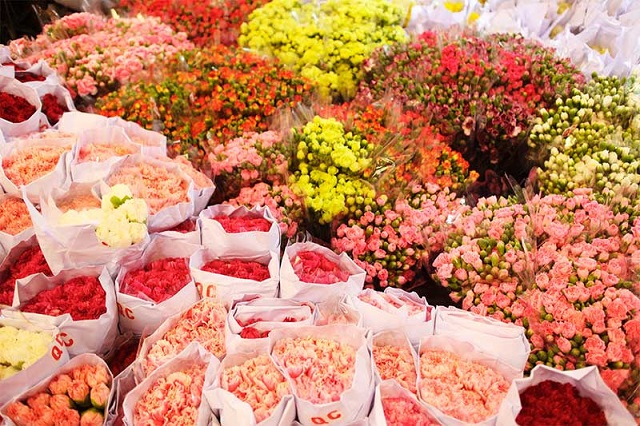 Những khu chợ hoa nổi tiếng nhất tại Thái Lan