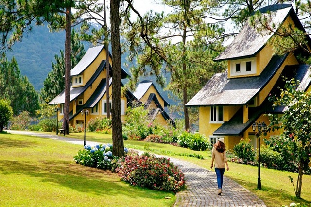 Những resort có view núi rừng đẹp ở Đà Lạt