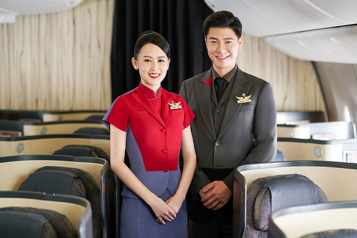 Đồng phục Tiếp viên China Airlines