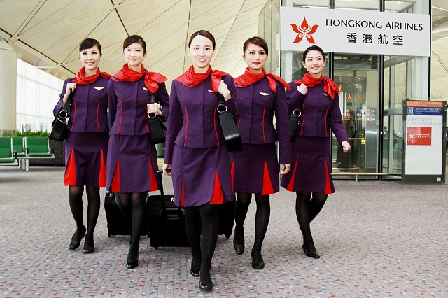 Đồng phục tiếp viên Hongkong Airlines