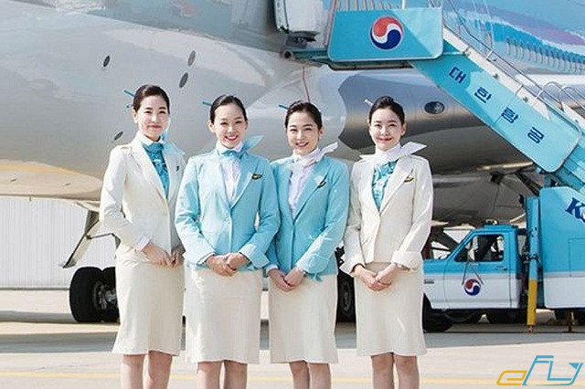 Đồng phục tiếp viên Korean Air