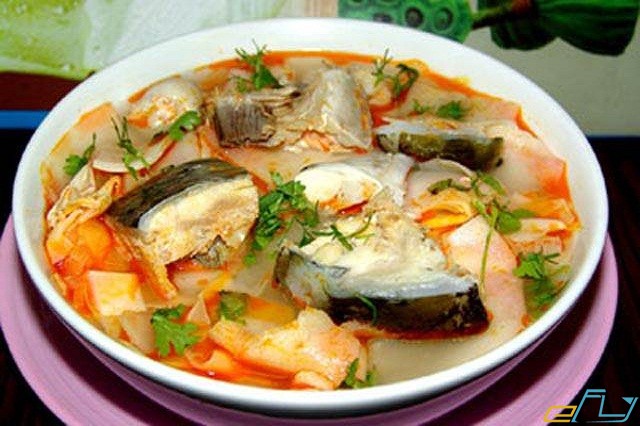 canh chua cá bóp món ăn đặc trưng nam du