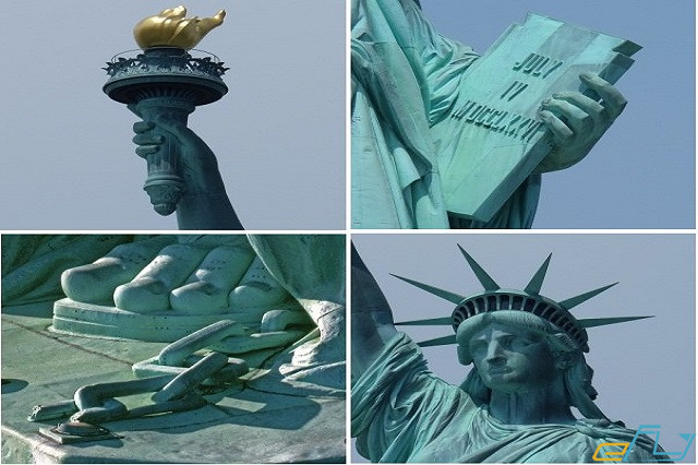 Tượng nữ thần tự do – biểu tượng của nước Mỹ